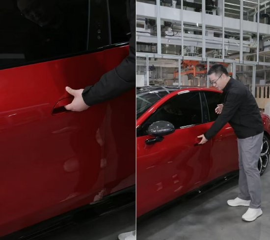 雷军:新一代小米SU7内置机械结构,可电动也可以机械打开 第1张 雷军:新一代小米SU7内置机械结构,可电动也可以机械打开 第1张